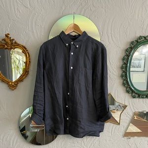 Everlane The Linen Standard Fit Shirt - 100% linen - 2019 era